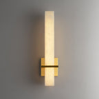 Dunselwyn Alabaster Wall Light-Moonnatur
