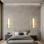 Dunselwyn Alabaster Wall Light-Moonnatur