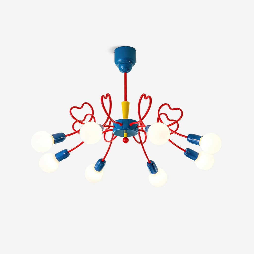 Zelvenash Metal Chandelier-Moonnatur