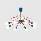Zelvenash Metal Chandelier-Moonnatur