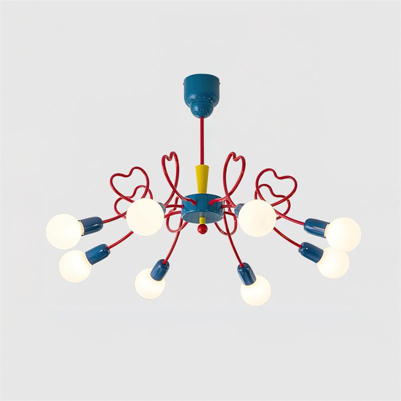 Zelvenash Metal Chandelier-Moonnatur