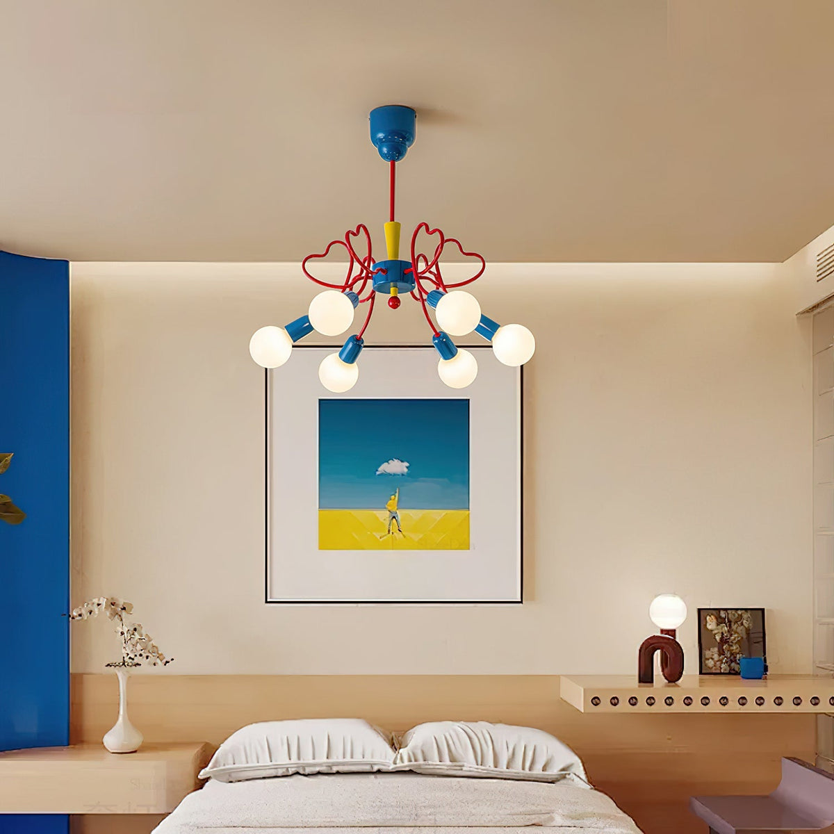 Zelvenash Metal Chandelier-Moonnatur