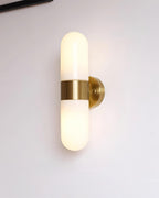 Ashengrove Glass Wall Light-Moonnatur