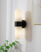 Ashengrove Glass Wall Light-Moonnatur