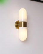 Ashengrove Glass Wall Light-Moonnatur