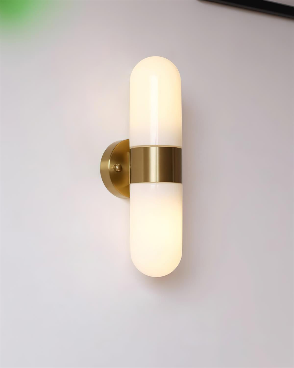 Ashengrove Glass Wall Light-Moonnatur
