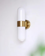Ashengrove Glass Wall Light-Moonnatur