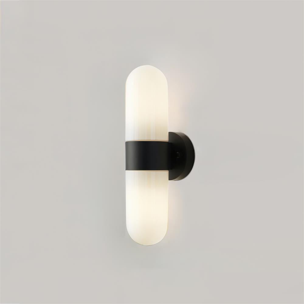 Ashengrove Glass Wall Light-Moonnatur