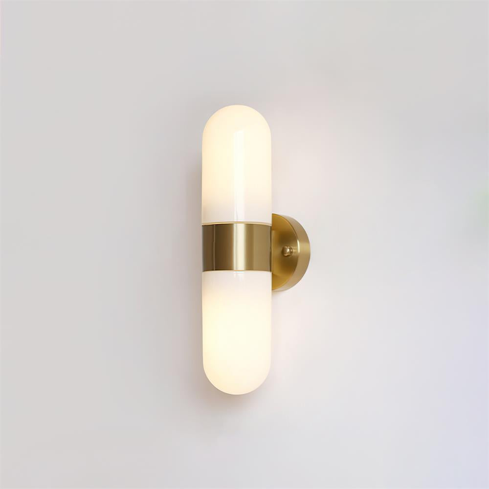 Ashengrove Glass Wall Light-Moonnatur