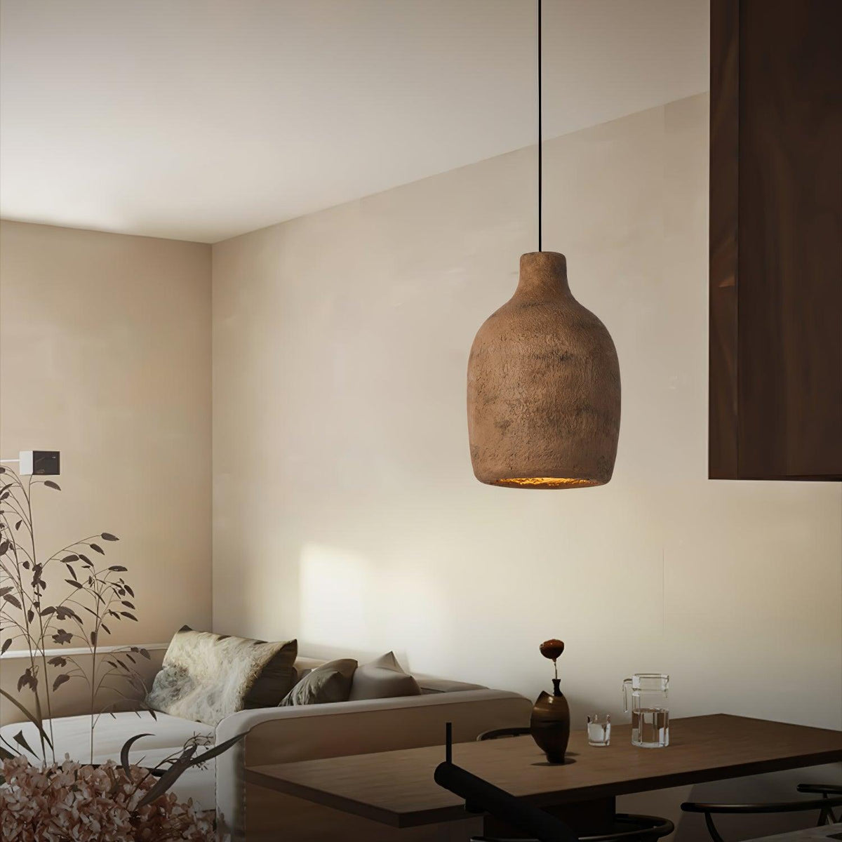 Glenora Polyethylene Pendant Light-Moonnatur