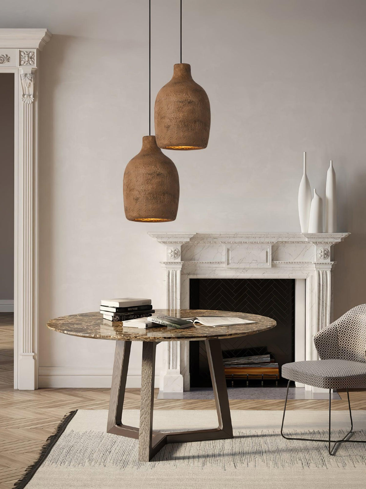 Glenora Polyethylene Pendant Light-Moonnatur