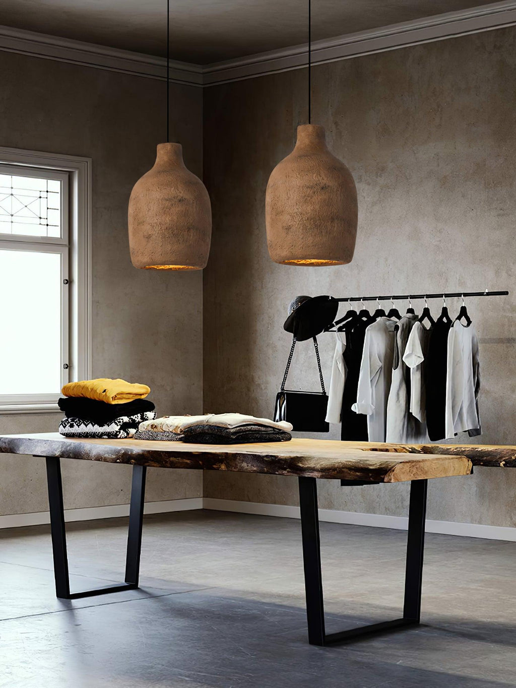 Glenora Polyethylene Pendant Light-Moonnatur