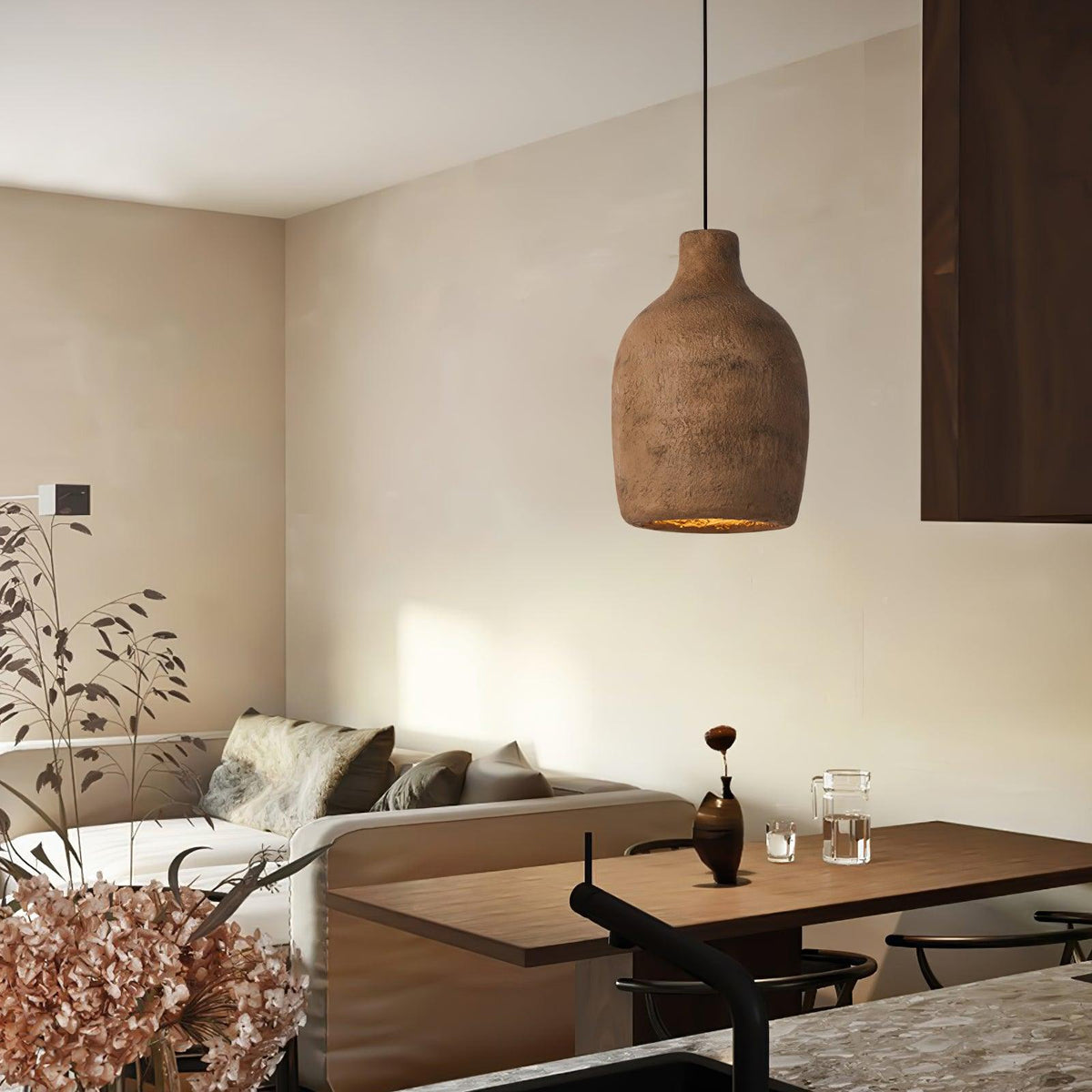 Glenora Polyethylene Pendant Light-Moonnatur