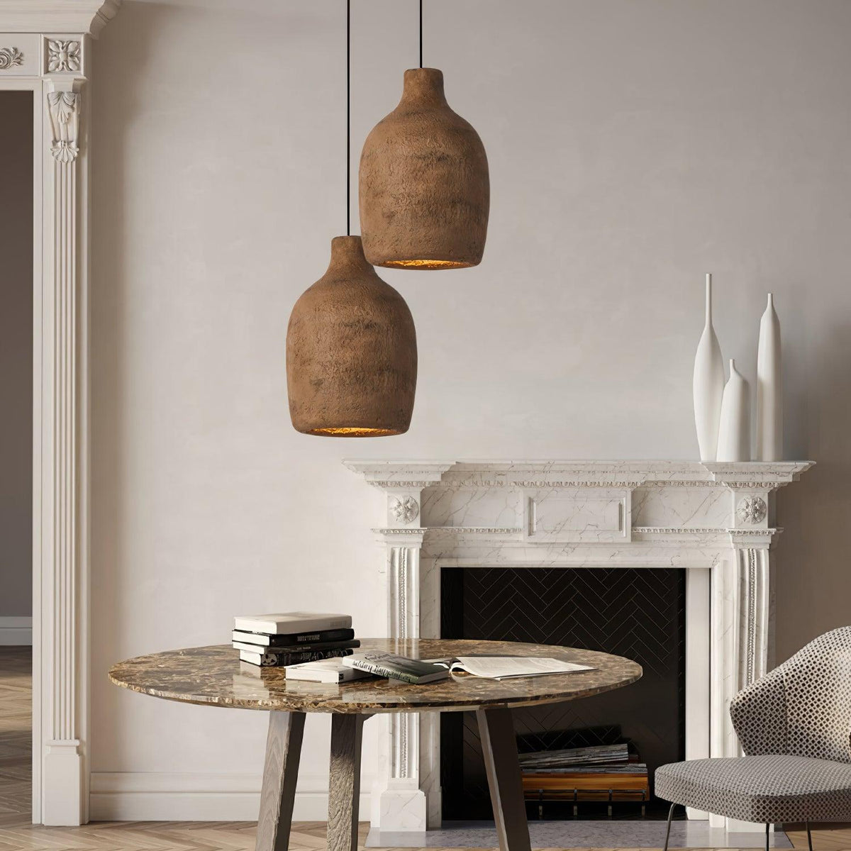 Glenora Polyethylene Pendant Light-Moonnatur