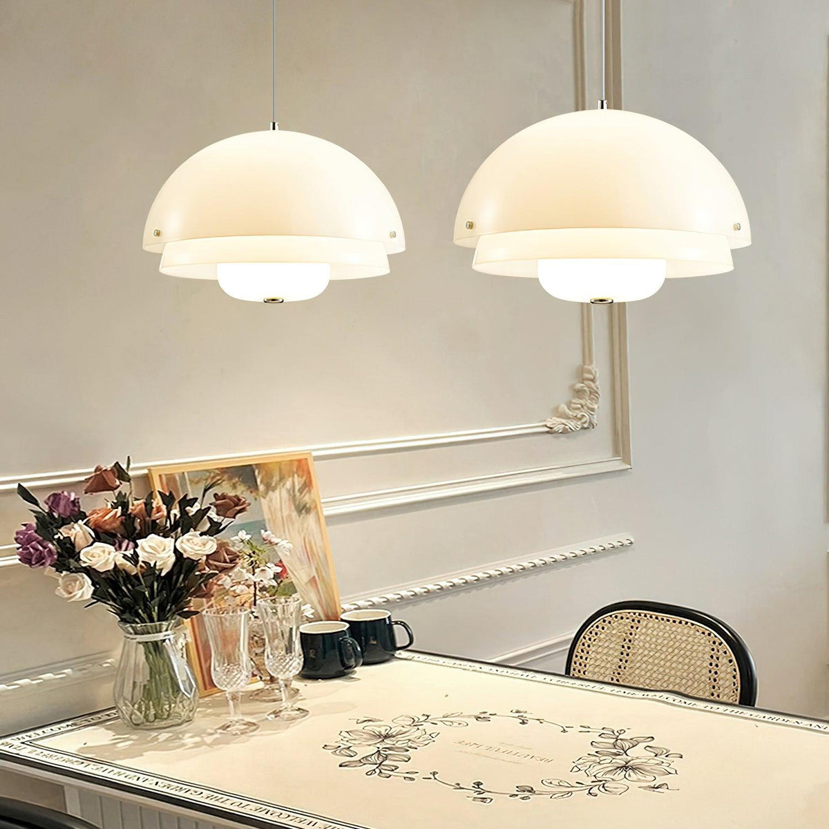 Clarenune Glass Pendant Light-Moonnatur