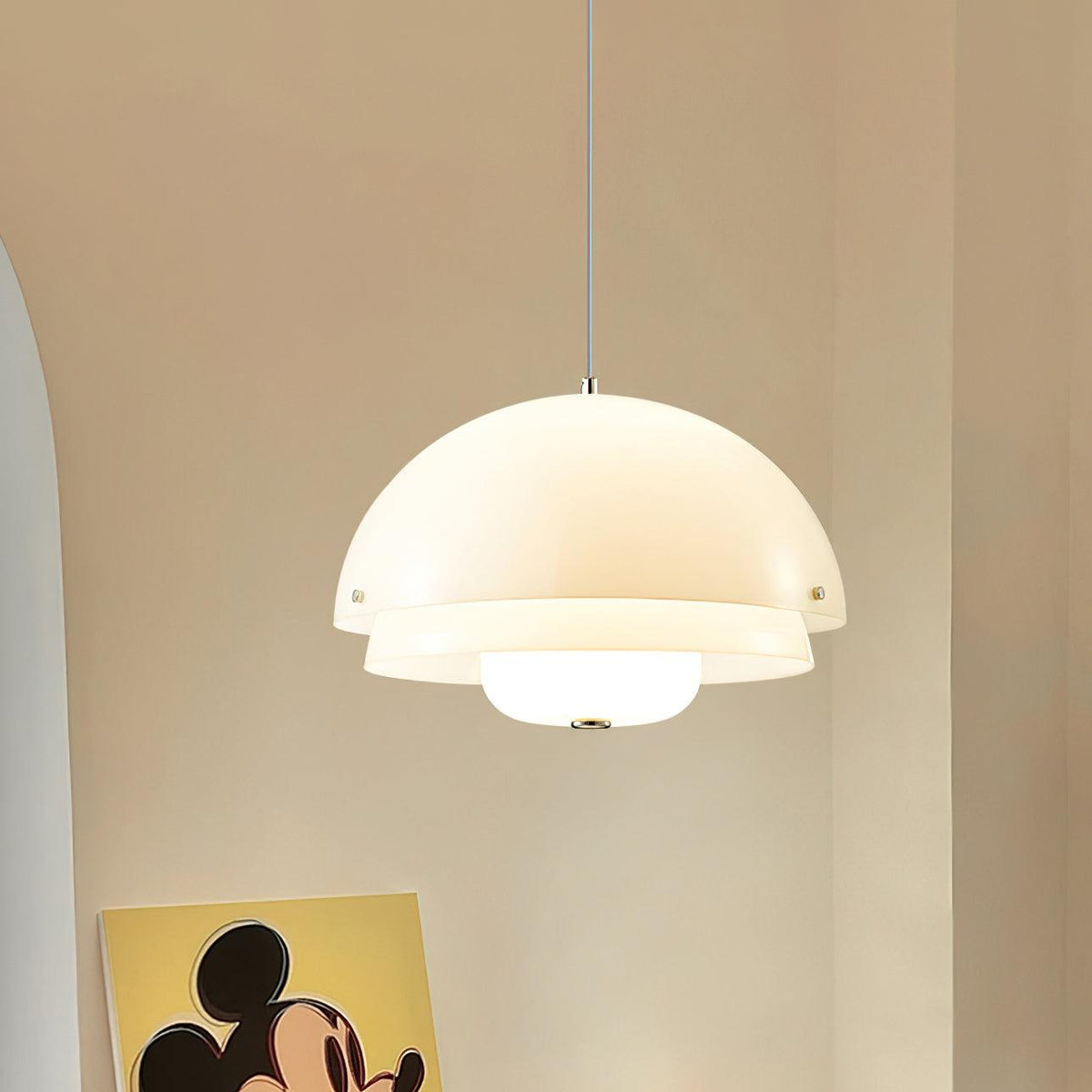 Clarenune Glass Pendant Light-Moonnatur