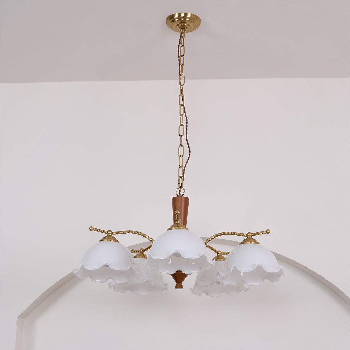 Grenelara Glass Chandelier-Moonnatur