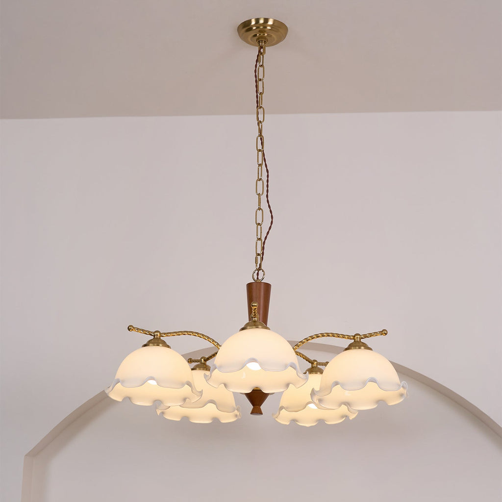 Grenelara Glass Chandelier-Moonnatur