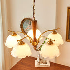 Grenelara Glass Chandelier-Moonnatur