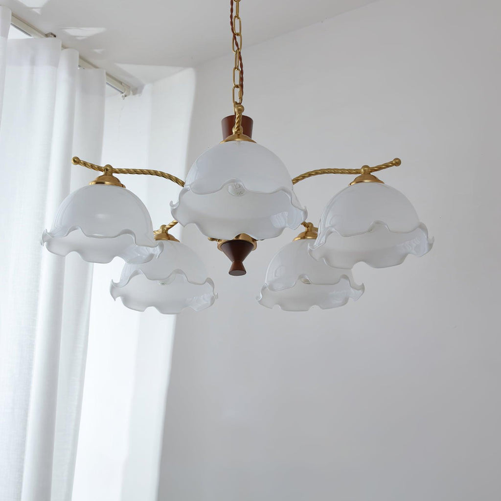 Grenelara Glass Chandelier-Moonnatur