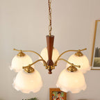 Grenelara Glass Chandelier-Moonnatur