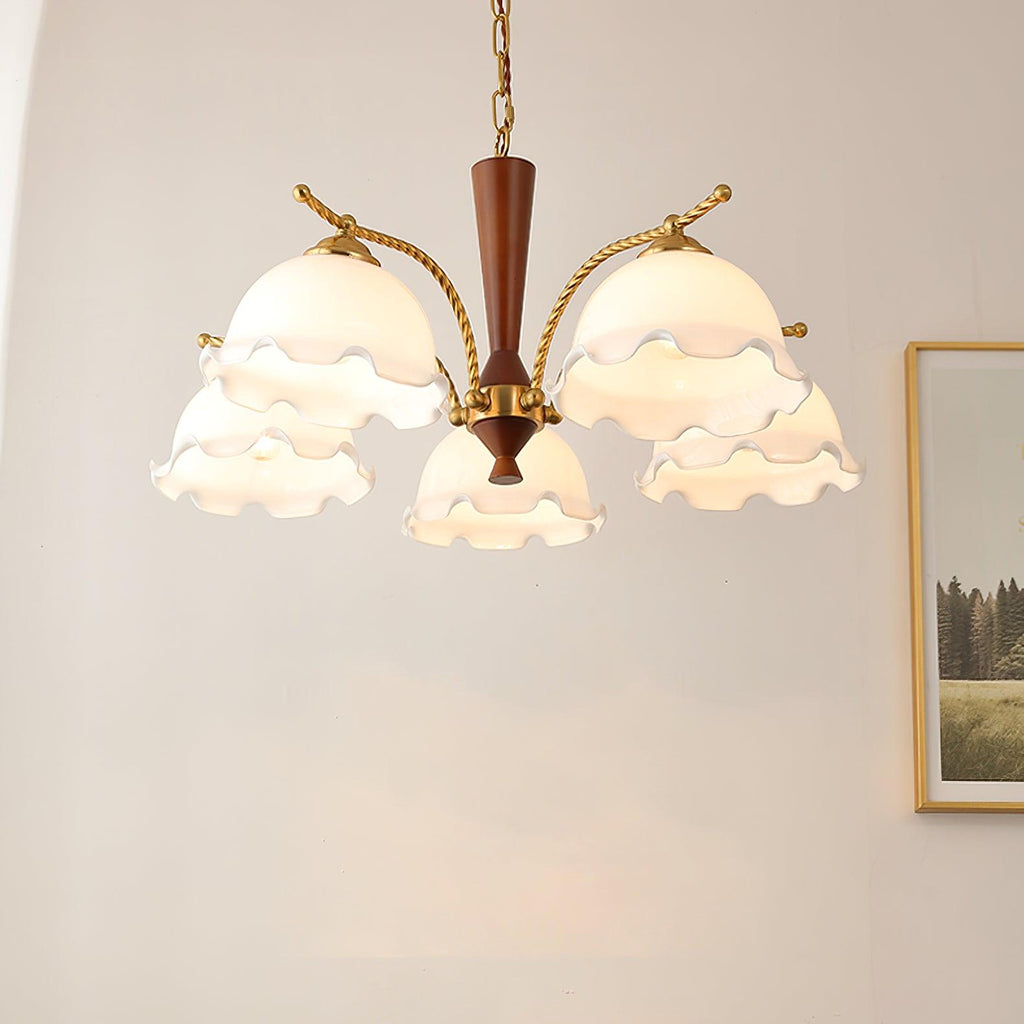 Grenelara Glass Chandelier-Moonnatur