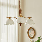 Grenelara Glass Chandelier-Moonnatur