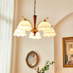 Grenelara Glass Chandelier-Moonnatur