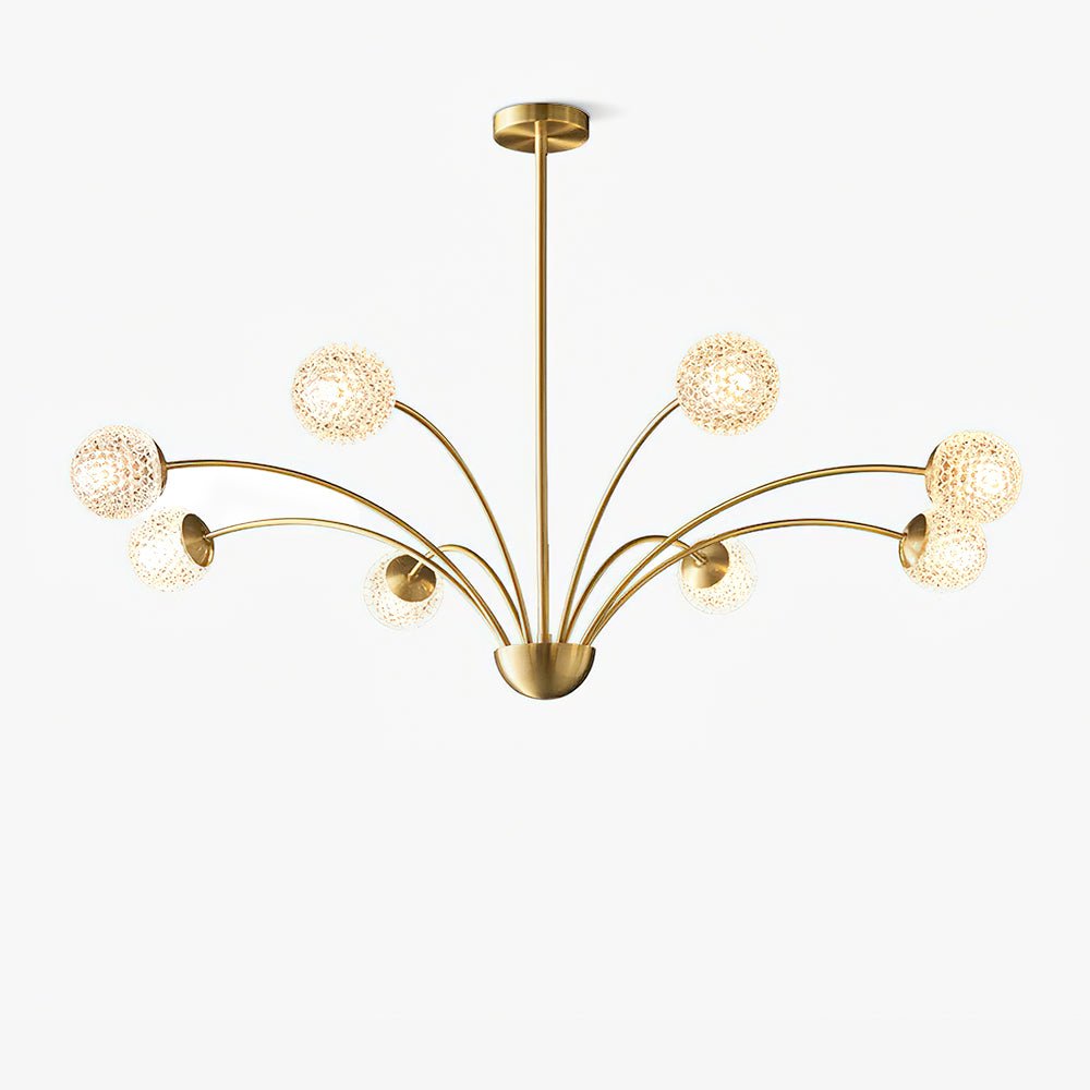 Calderelle Glass Chandelier-Moonnatur