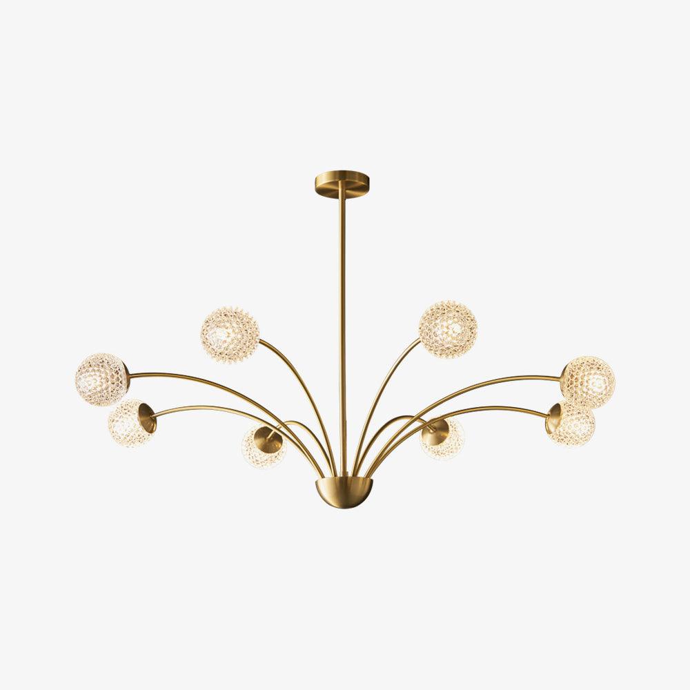 Calderelle Glass Chandelier-Moonnatur