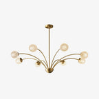 Calderelle Glass Chandelier-Moonnatur