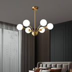 Calderelle Glass Chandelier-Moonnatur