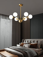 Calderelle Glass Chandelier-Moonnatur