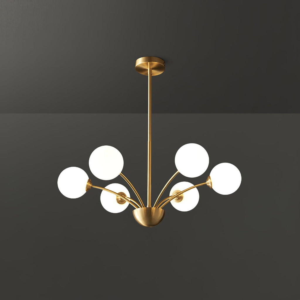 Calderelle Glass Chandelier-Moonnatur