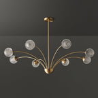 Calderelle Glass Chandelier-Moonnatur