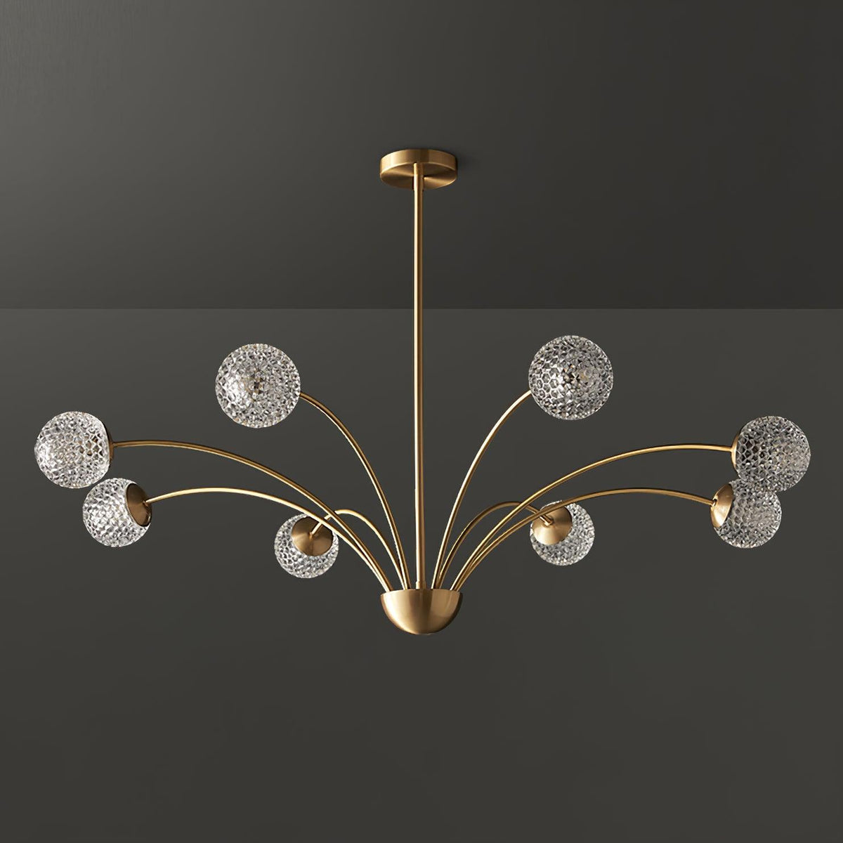 Calderelle Glass Chandelier-Moonnatur