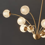 Calderelle Glass Chandelier-Moonnatur