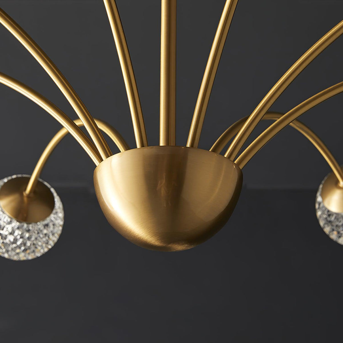 Calderelle Glass Chandelier-Moonnatur