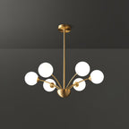 Calderelle Glass Chandelier-Moonnatur