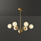 Calderelle Glass Chandelier-Moonnatur