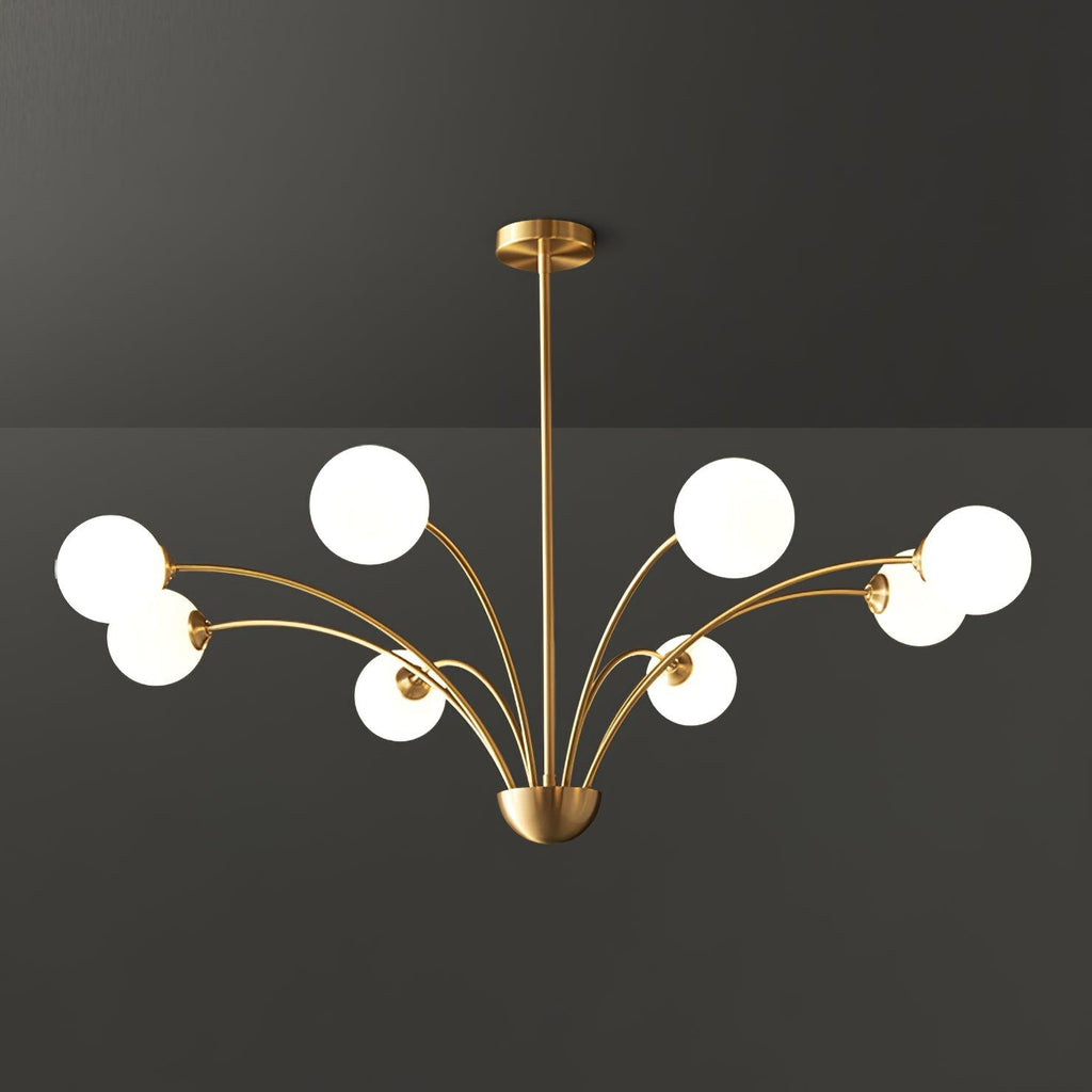 Calderelle Glass Chandelier-Moonnatur
