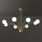 Calderelle Glass Chandelier-Moonnatur