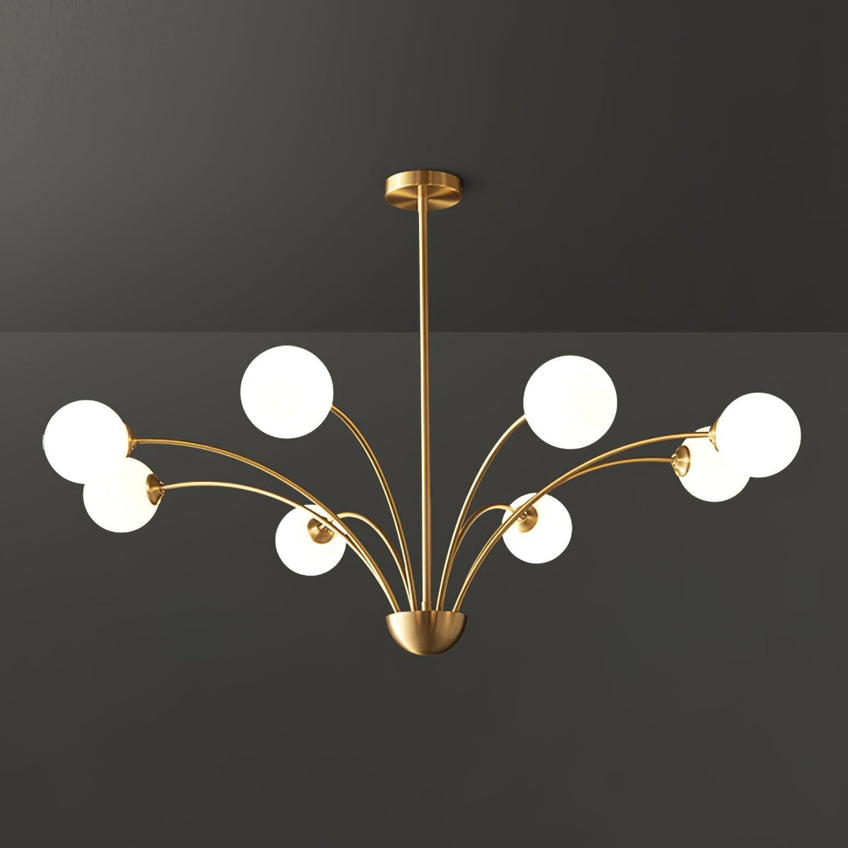 Calderelle Glass Chandelier-Moonnatur