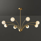 Calderelle Glass Chandelier-Moonnatur