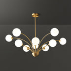 Calderelle Glass Chandelier-Moonnatur