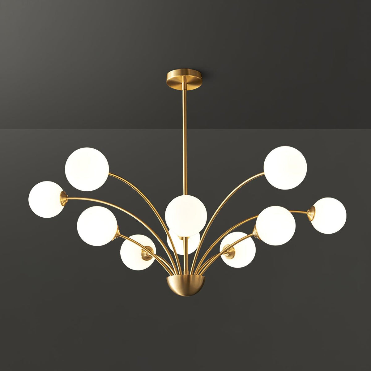 Calderelle Glass Chandelier-Moonnatur