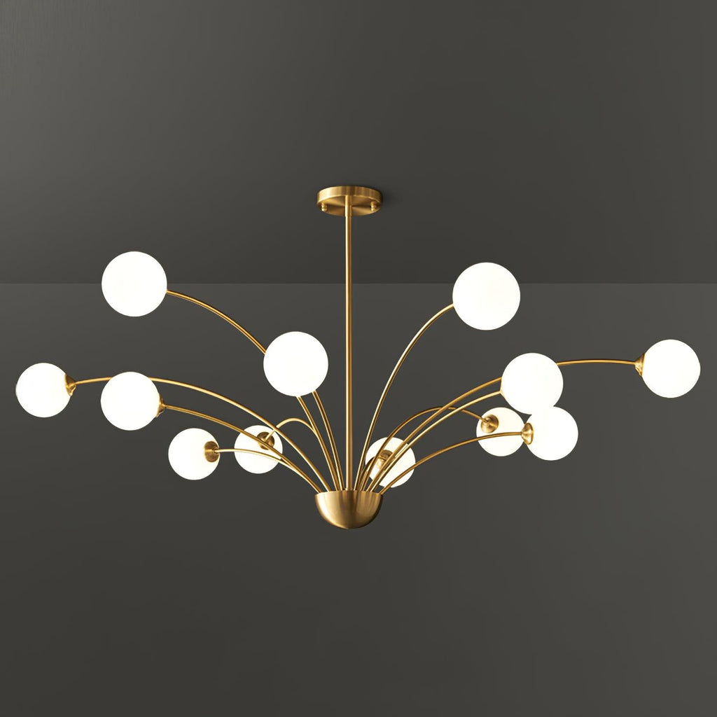 Calderelle Glass Chandelier-Moonnatur