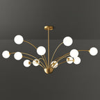 Calderelle Glass Chandelier-Moonnatur