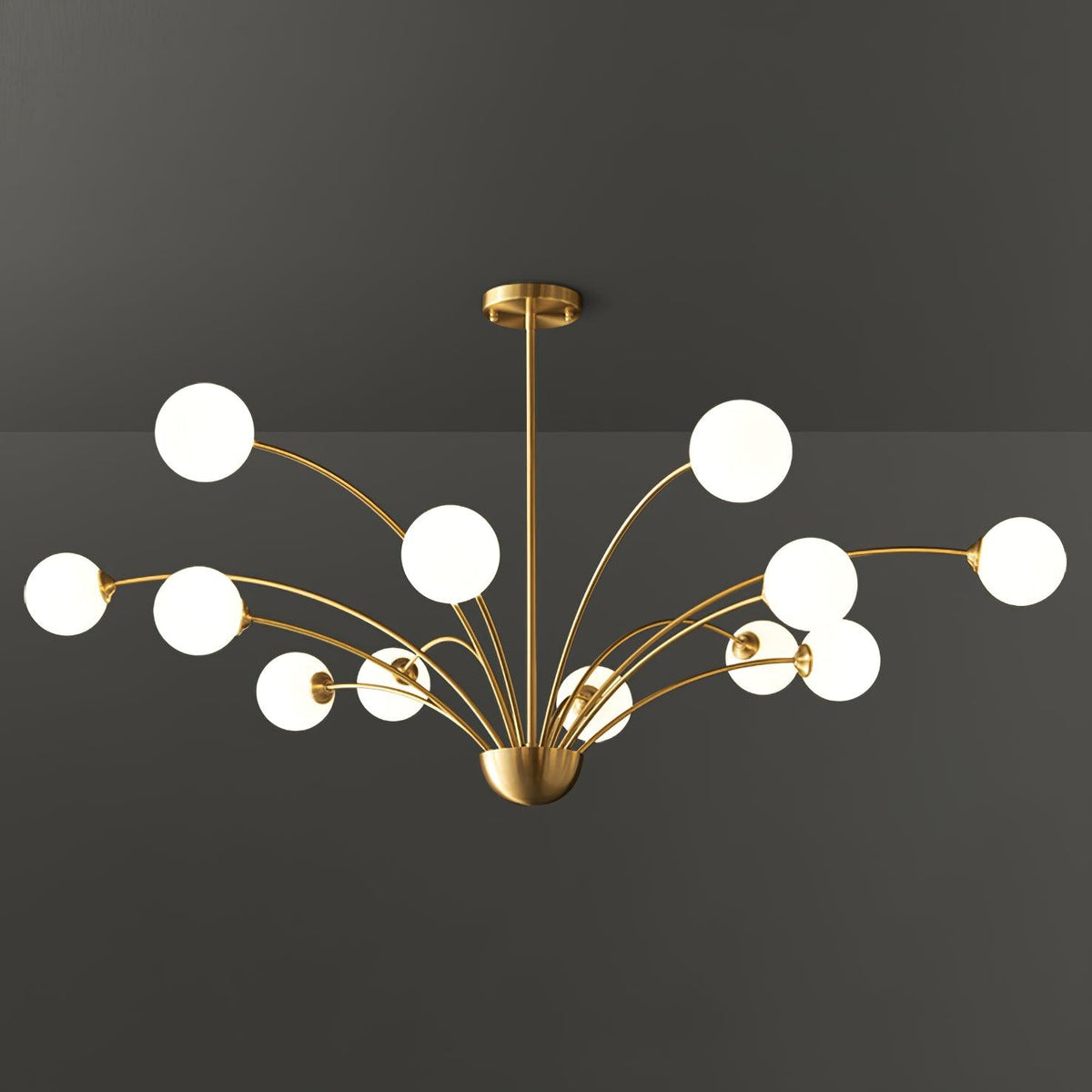 Calderelle Glass Chandelier-Moonnatur