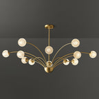 Calderelle Glass Chandelier-Moonnatur